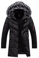 Herren Winterjacke mit Kapuze Jacke Parka