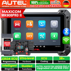 AUTEL MK908PRO II Profi KFZ OBD2 Diagnosegerät ALLE SYSTEM J2534 ECU ProgramMER