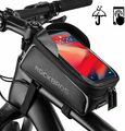 ROCKBROS Rahmentasche Fahrradtasche Handytasche für Handy 6.0''  017-1BK klein