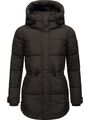 Marikoo Damen Herbst Winter Outdoor Stepp Jacke Kapuze gesteppt Akumaa