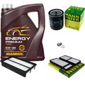 MANN Inspektionspaket 5 L MANNOL Energy Premium 5W-30 für Mazda CW 2.0