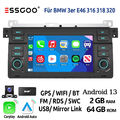 Für BMW 3er E46 M3 MGZT Android 13 DAB+ Autoradio 7" 2+64G Carplay KAM GPS NAVI