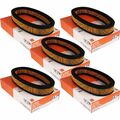 5x MAHLE / KNECHT Luftfilter LX 716 Air Filter