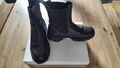 Damen Stiefelette Boots Di Nuovo echt Leder  Schwarz Gr. 42   kaum getragen