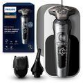 Philips Rasierer S9000 Prestige - Elektrischer Nass- und Trockenrasierer Chrom