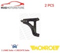 LINKS RECHTS QUERLENKER SATZ VORNE OUTER NIEDRIGER MONROE L25508 2PCS P NEU