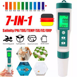 Digital PH Wert+TDS-EC Wasser Messgerät Tester Meter Aquarium Pool，Prüfer PH014