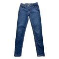 Levis 710 Jeans Hose Damen W27 L30 Blau Stretch Schrittlänge 74 cm Super Skinny