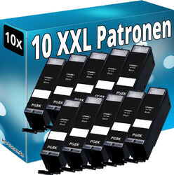 10x XL TINTE PATRONEN mit CHIP für CANON PIXMA IP7250 MG5450 MG5550 MG6450 MX925