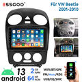 Autoradio 9" 2+64G Android 13 Carplay GPS Navi WiFi RDS BT Für VW Beetle 2001-10