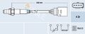 FAE Lambdasonde 77200 für AUDI VW SKODA SEAT