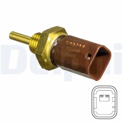 Sensor Kühlmitteltemperatur für Fiat Marea Weekend 1998-2010 Delphi Ts10488