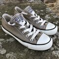 Converse All Star Low Pumps Unisex UK 3 hellbraun Turnschuhe Schuhe Petite Teens Kinder