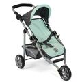 Bayer Chic 2000 Puppen Jogging-Buggy LOLA melange anthrazit-mint