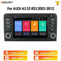 Android 12 Autoradio GPS Navi Carplay Bluetooth WiFi 7" Für Audi A3 S3 RS3 8P 8V