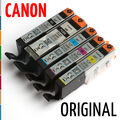 Canon Original Tintenpatronen Starter 5er-Set PGI-580PGBK + CLI-581 Multipack