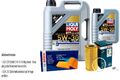 BOSCH Inspektionspaket 6 L Liqui Moly Special Tec F 5W-30 für Volvo V70 III BW