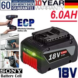 18V/9.0Ah Für Bosch Professional 18V Akku GBA BAT609 BAT618 BAT620 GSR GSB GBH