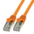 2m CAT.6 Patchkabel Netzwerkkabel SFTP orange LAN Ethernet DSL RJ45 Kabel 