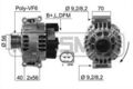 ERA Lichtmaschine Generator 140A 14V für VW Passat Variant 2.0 TDI 16V 1.8 TSI