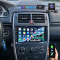 DAB+ Autoradio 4+64G Android13 Carplay GPS Für Mercedes Benz A/B-Klasse W639 Kam