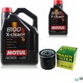 MANN-FILTER Ölfilter 6 L Motul 8100 X-clean+ 5W-30 für Toyota Hiace IV Kasten