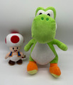 YOSHI & TOAD Plüschtiere - Stofftier - Kuscheltier - Super Mario - Spielzeug