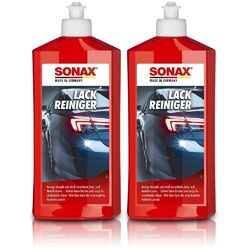 SONAX 2x 500ml LACKREINIGER LACK REINIGER INTENSIV PFLEGE POLITUR PFLEGEDie Nr.1* für Autoteile: Top-Preis-Leistungs-Verhältnis