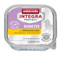 animonda INTEGRA PROTECT Adult Diabetes Hühnchenleber 16x 100 g Katze Nassfutter