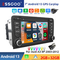 DVR KAM+ Android 13 Autoradio Für AUDI A3 S3 8P1 8PA Carplay GPS NAVI WIFI 2+32G