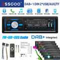 DAB+ Autoradio 1 DIN Bluetooth 5.0 AM FM Freisprecheinrichtung 2*USB SD AUX-IN