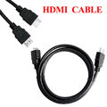 HDMI Cable Ultra HD 4K 3D 1080p HDR High Speed 4K x 2K 3D Audio Video PC Black