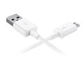 Original Samsung Tab Ladekabel weiß MICRO USB für Smartphone Tablet 1 Meter