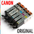 5 Original Patronen Canon Pixma TS6200 TS6240 TS6241 TS6250 TS6251 TS8100 TS705