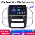 10.1”Carplay Android13 Autoradio Für Benz Vito W447 GPS Navi BT 4G WIFI SWC 128G