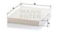 MANN-FILTER Filter, Innenraumluft für AUDI PORSCHE VW