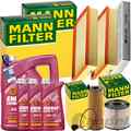 MANN INSPEKTIONSPAKET+8L MANNOL NRG 5W-30 MOTORÖL passend für AUDI Q7 4LB 4.2TDI