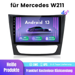 Android 13 Autoradio Für Mercedes Benz CLS E-Class W211 W219 GPS NAV WIFI BT DAB