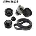 Keilrippenriemensatz SKF VKMA 36138 für Renault Dacia Megane III Grandtour Lodgy