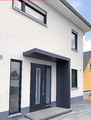 Gutta Rechteckvordach BS Plus 200 Sonderfarbe inkl. Seitenteil (neues Modell)