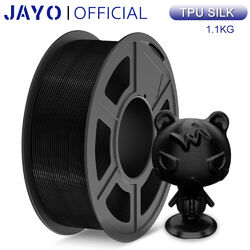 JAYO 10KG PLA+ PLA Matt PETG Filament 3D-Drucker Bündel Nicht spröde Blasenfrei🔥20% Gutschein-Code: POWER 🔥10X1,1KG PETG Schwarz