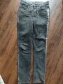 "MAC" Stretch Jeans "Angela Pipe Galloon"  Gr. 38/32 grau/anthrazit