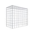 ANBAU-GABIONE Typ3 Steinkorb 100 x 90 x 50 cm, Maschenweite 10 x 10 cm, Gabionen