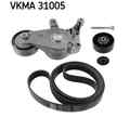 Keilrippenriemensatz SKF VKMA 31005 für Audi Skoda Seat VW A3