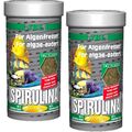 JBL 2x  250ml Spirulina Premium Hauptfutter für Algenfresser im Aquarium