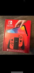 Nintendo Switch (OLED-Modell) HEG-001 Mario-Edition (Rot) 64GB Console