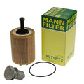 Mann Ölfilter HU 719/7x mit Ölablassschraube für Audi Seat Skoda VW A4 Golf Leon