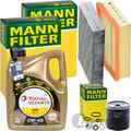 MANN INSPEKTIONSPAKET+5L TOTAL 5W-40 ÖL passend für RENAULT SCÉNIC III1.5 dCi