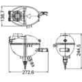 Ausgleichsbehälter Kühlmittel MAHLE CRT 209 000S für Mercedes-Benz CLS C