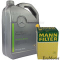 MERCEDES BENZ MOTOROEL 5W30 MB 229.51 5 LITER MIT MANN OELFILTER H 929 x